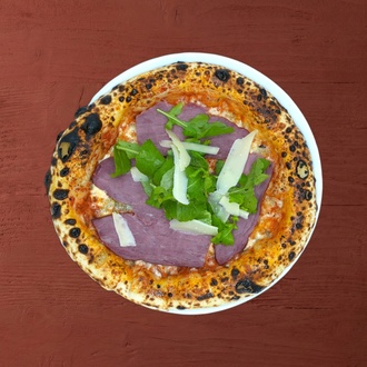 Füme Kaburga Rokfor Pizza görseli