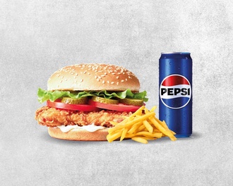 Kajun Tavuk Burger Menü görseli