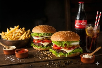 2 Kişilik Burger Menü görseli