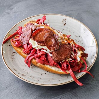 İzmir Kömürde Sandviç Yumurtalı görseli