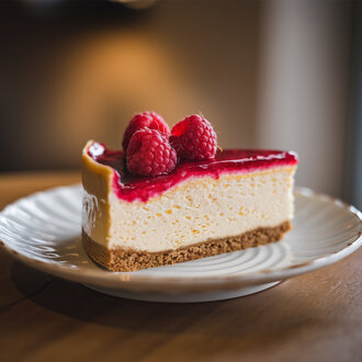 Frambuazlı Cheesecake görseli