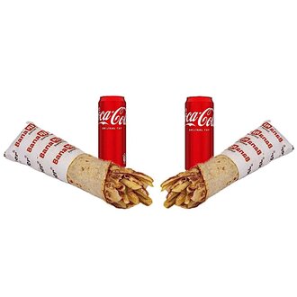 2’Li Tavuk  + Coca Cola görseli