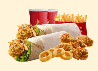 İkili Tornado Menüsü görseli