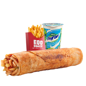 Tavuk Döner Dürüm (Small) Menü görseli