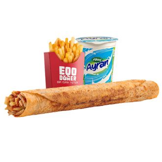 Tavuk Döner Dürüm (Xlarge) Menü görseli