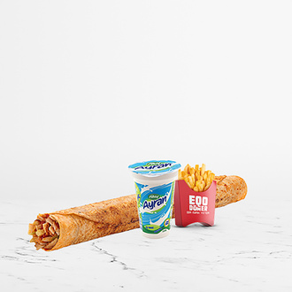 Tavuk Döner Dürüm (Xlarge) Menü görseli