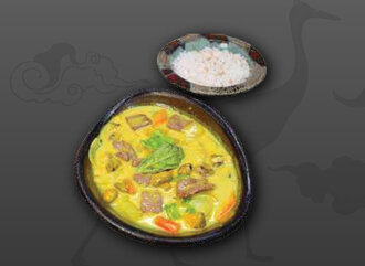 Yeşil Körili Biftek (Thai) görseli