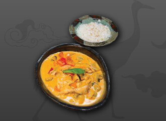 Kırmızı Körili Tavuk (Thai) görseli