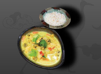 Yeşil Körili Tavuk (Thai) görseli