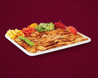 Pilav Üzeri Tavuk Döner (160 Gr) görseli