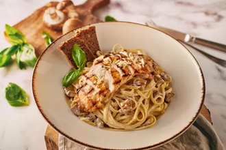 Izgara Tavuklu Carbonara görseli