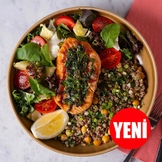 Chimichurri Soslu Somon One Bowl görseli