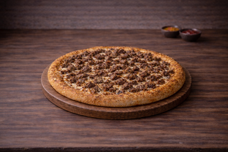 Kavurmalı Pizza (Tek Kişilik) görseli