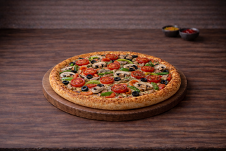Vejeteryan Pizza (Tek Kişilik) görseli