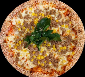 Ton Balıklı Pizza görseli