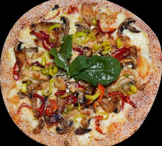 Tavuklu Pizza görseli