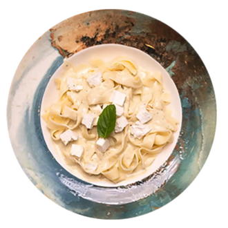 Üç Peynirli Fettucini görseli