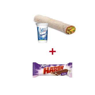 Mega Dürüm Menü + Alpella Harby Bedava görseli