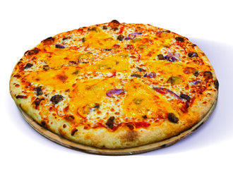 Kavurmalı Pizza (Büyük Boy) görseli