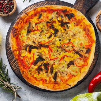 Sebzeli (24 Cm) görseli