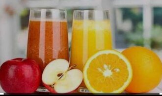 Taze Sıkma Portakal & Elma Suyu (500 Ml) görseli