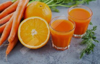 Taze Sıkma Portakal & Havuç Suyu (500 Ml) görseli