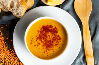 Süzme Mercimek Çorbası görseli