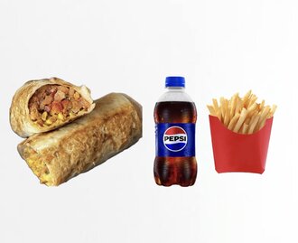Falafel Wrap Menü görseli