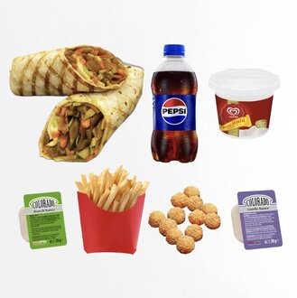 Taraftar Wrap Menü görseli