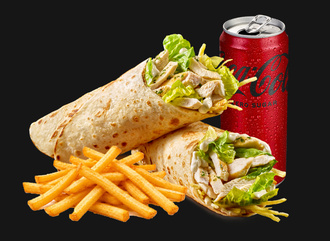 Coca Cola Fırsatı (Sezar Tavuk Dürüm Menü) görseli