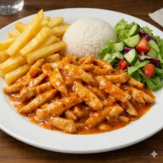 Sweet Chili Soslu Tavuk görseli