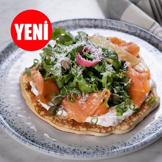Füme Somonlu Pankek görseli