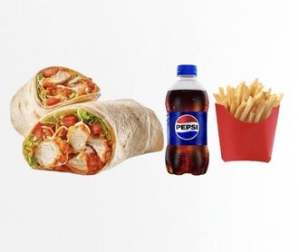 Cajun Fingers Wrap Menü görseli