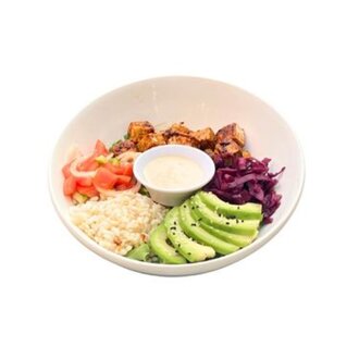 Barbekü Soslu Tofu Bowl görseli