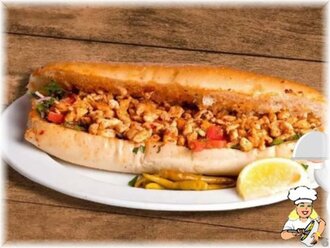 Sandviç Ekmek Arası Tavuk Tantuni görseli