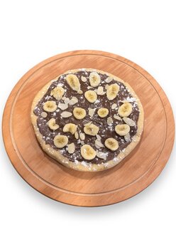 Nutellalı Tatlı Pizza görseli