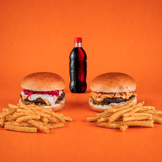 Çifte Burger Menü görseli