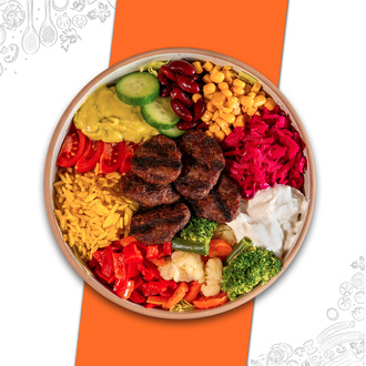 Köfteli Bowl Kase görseli