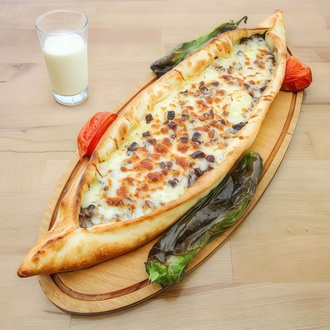 Kavurmalı Kaşarlı Pide Menü görseli