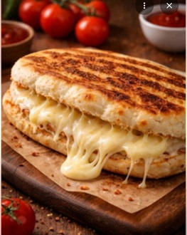 3 Peynirli Bazlama Tost görseli