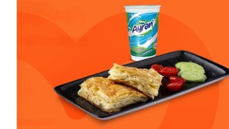 Su Böreği (250 Gr.) + Ayran görseli