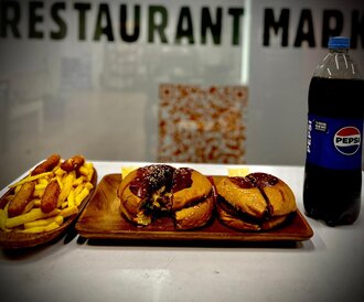 2 Li Cheese Burger Menü görseli