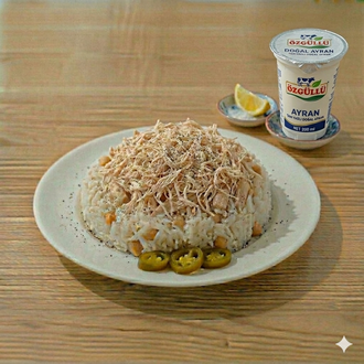 Tavuklu Pilav & Ayran (290 Ml) görseli