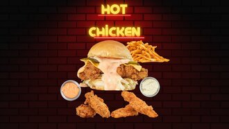 Hot Burger Menü görseli