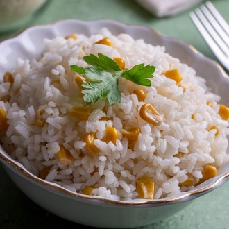 Tavuk Mısırlı Pilav görseli