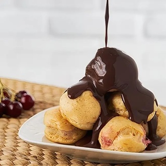 Vişneli Profiterol (200 Gr) görseli