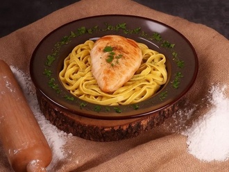 Tavuklu Fettuccine görseli