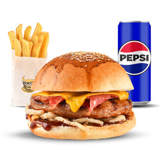 Texas Burger Menü görseli