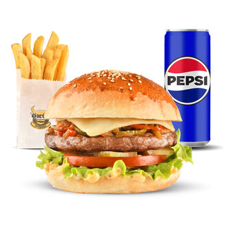 Mexican Burger Menü görseli