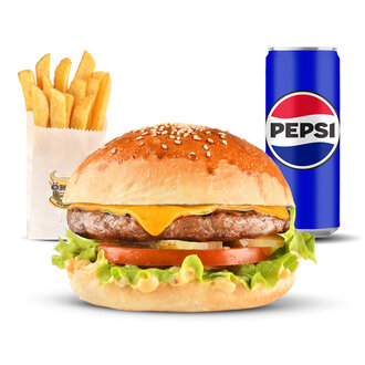 Cheeseburger Menü görseli